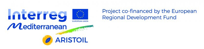 The main objective of ARISTOIL is the reinforcement of Mediterranean olive oil sector competitiveness through development and application of innovative production and quality control methodologies related to olive oil health protecting properties (as recognized by EU 432/2012 regulation). The project is coordinated by EGTC Efxini Poli - SolidarCity NETWORK (Lead Partner) with partners from Greece, Italy, Cyprus, Croatia, Spain and the total budget is 2,008,200 EUR.  The expected results of project are: - Reinforcement of production of innovative olive oil product. - Training for 3230 olive oil producers and millers. - Awareness raising for consumers. - Development of a standardised procedure for Olive oil "Health Claim" certification. - Development of Mediterranean Olive Oil cluster of key actors.  https://aristoil.interreg-med.eu/